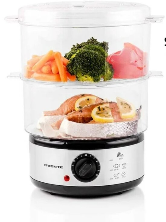Ovente Other - NIB OVENTE 2 Tier Electric Food Steamer for Cooking Vegetables,Stainless Steel